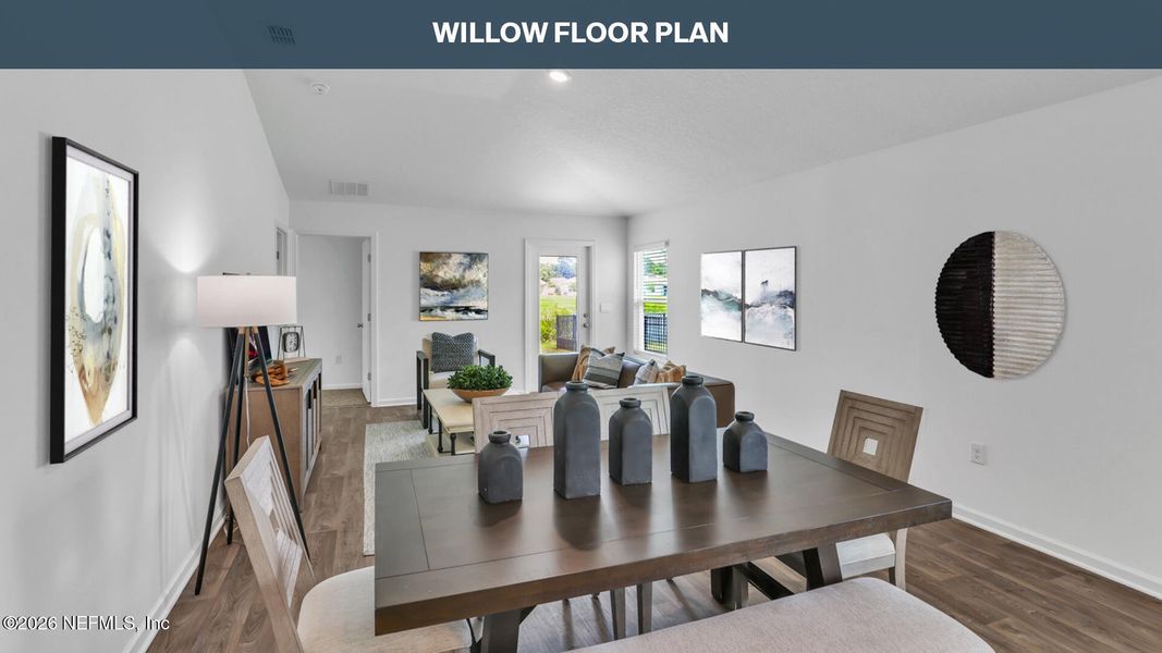 Furnished interior view inside a new home in Grand Reserve, Bunnell (Image 5).