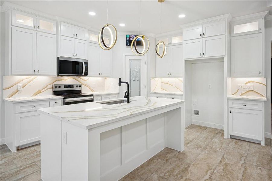 Furnished interior view inside a new home in , Trinidad (Image 5).