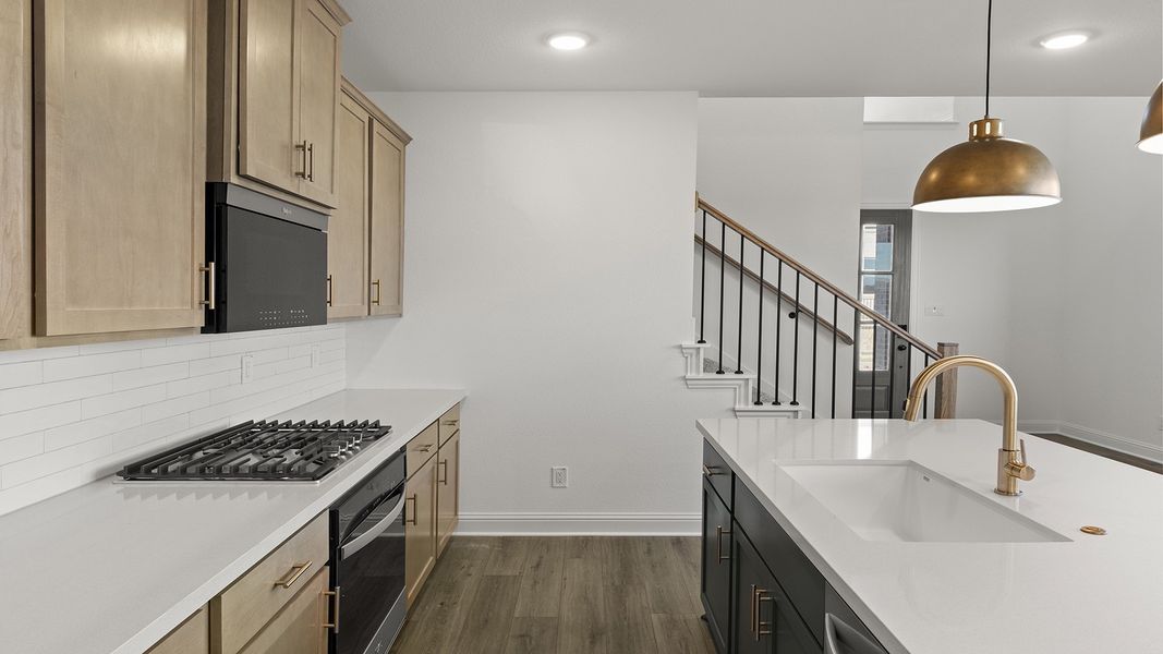 Furnished interior view inside a new home in Hillside Village 40s, Celina (Image 9).