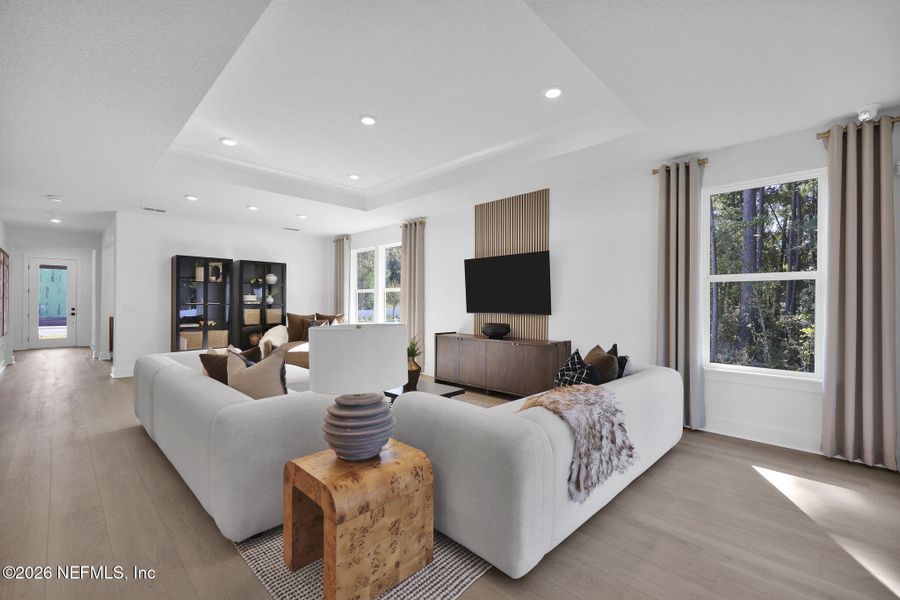 Furnished interior view inside a new home in Hyland Trail, Green Cove Springs (Image 13).