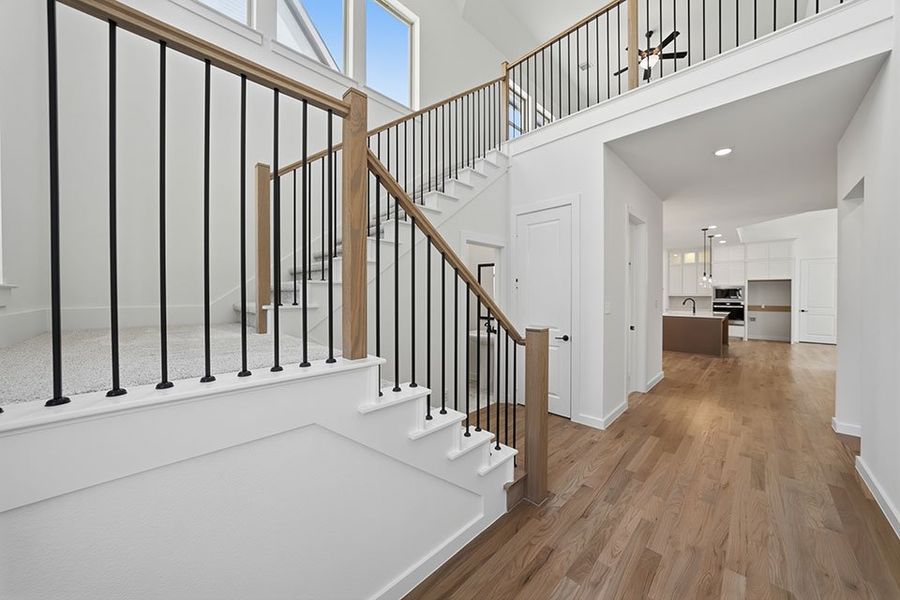 Spacious, unfurnished interior of a new home in Light Farms Brenham - 40' Lots, Celina (Image 20). Spacious, unfurnished interior of a new home in Light Farms Brenham - 40' Lots, Celina (Image 20).