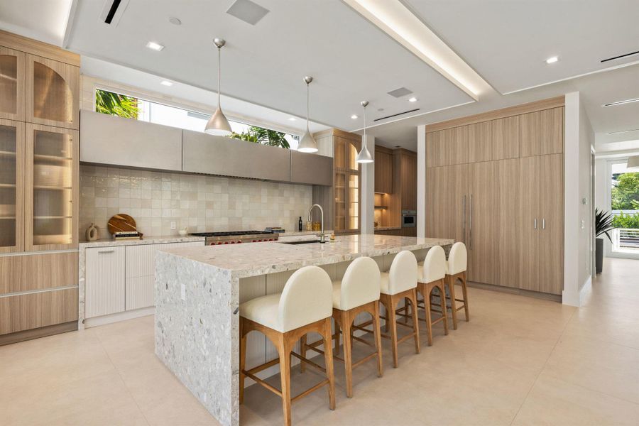 Furnished interior view inside a new home in , Delray Beach (Image 50).