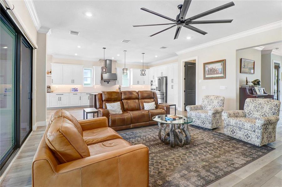Furnished interior view inside a new home in , Apollo Beach (Image 18). Furnished interior view inside a new home in , Apollo Beach (Image 18).