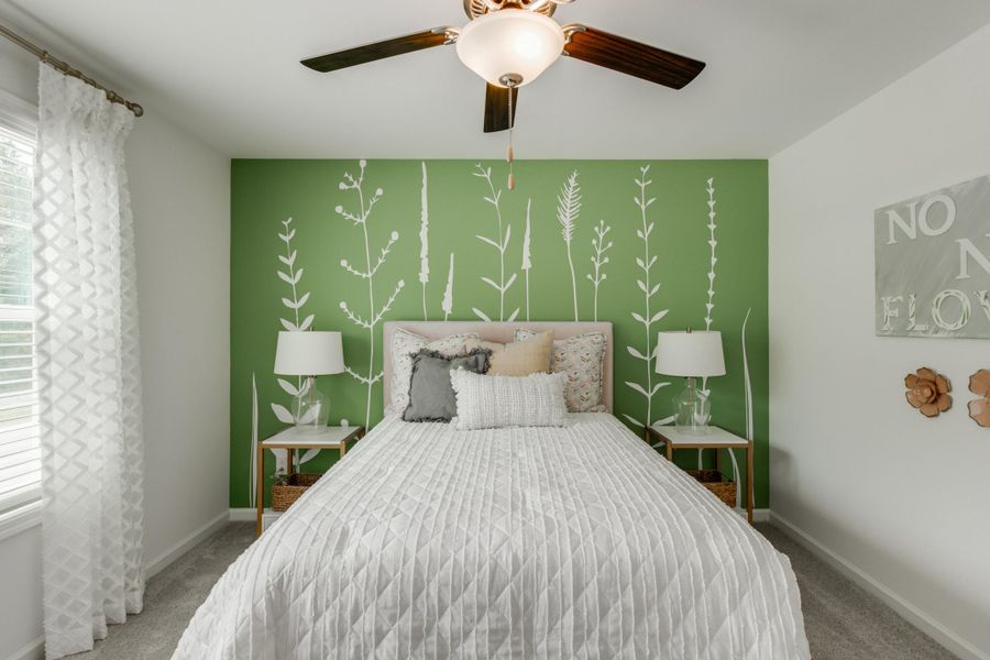 Furnished interior view inside a new home in Central Creek, Goose Creek (Image 9).