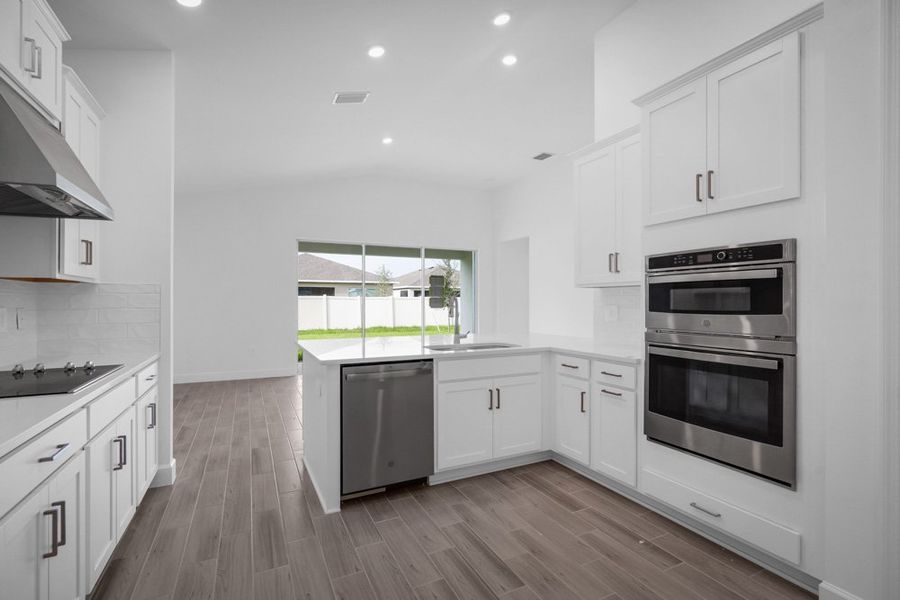 Furnished interior view inside a new home in The Cove at West Port, Port Charlotte (Image 11).