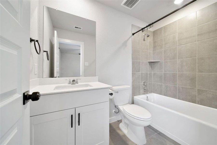 Furnished interior view inside a new home in Magnolia Place, Magnolia (Image 16).