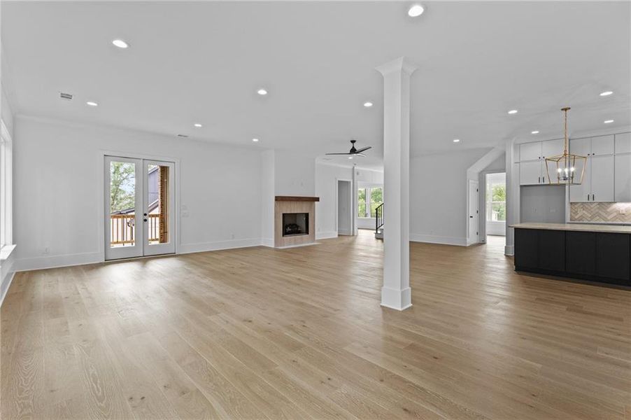 Spacious, unfurnished interior of a new home in , Buford (Image 41). Spacious, unfurnished interior of a new home in , Buford (Image 41).