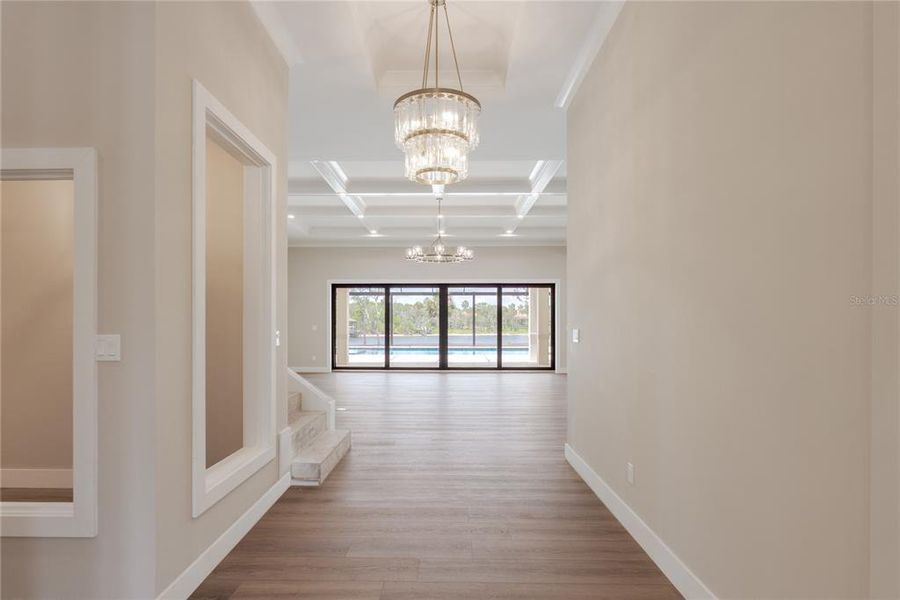 Furnished interior view inside a new home in , Palm Coast (Image 13).