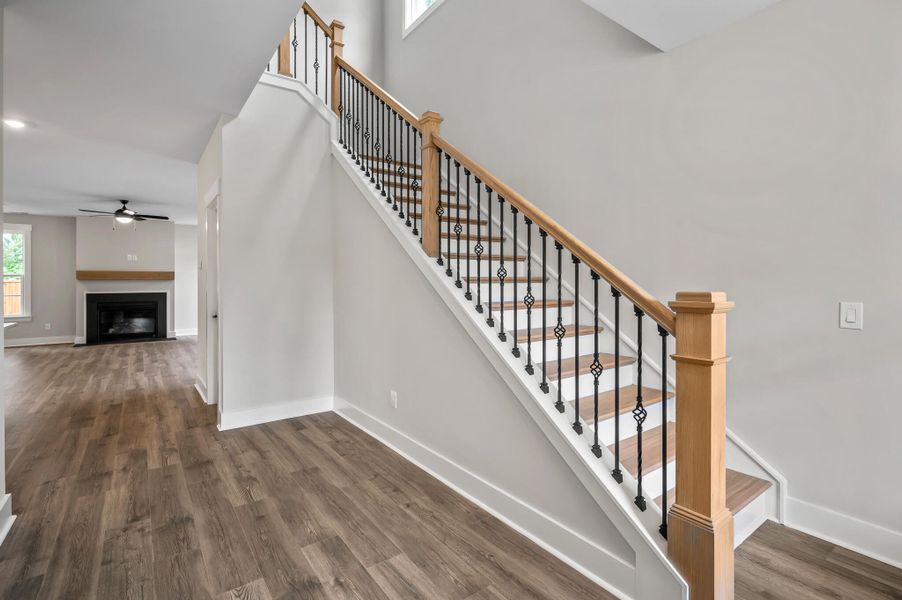 Spacious, unfurnished interior of a new home in Indigo Place, North Charleston (Image 38). Spacious, unfurnished interior of a new home in Indigo Place, North Charleston (Image 38).