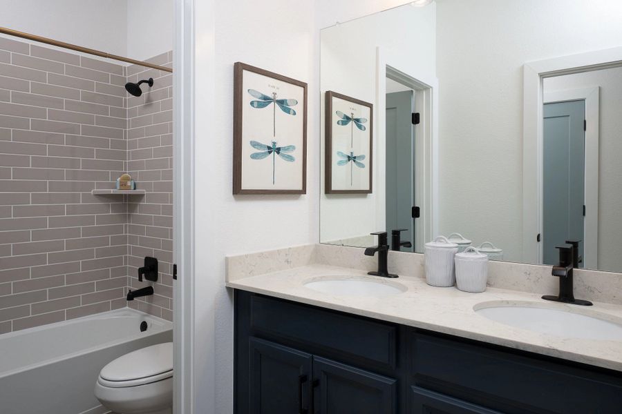 Secondary bathroom