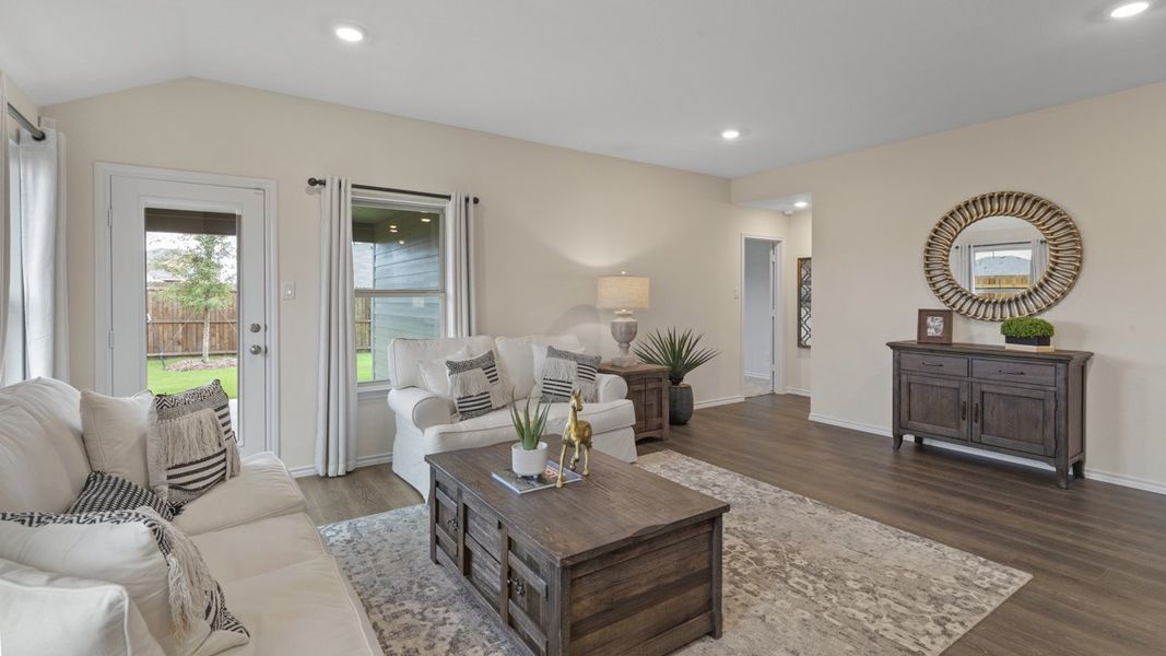 Furnished interior view inside a new home in The Reserve at Timber Creek, Lindale (Image 26).