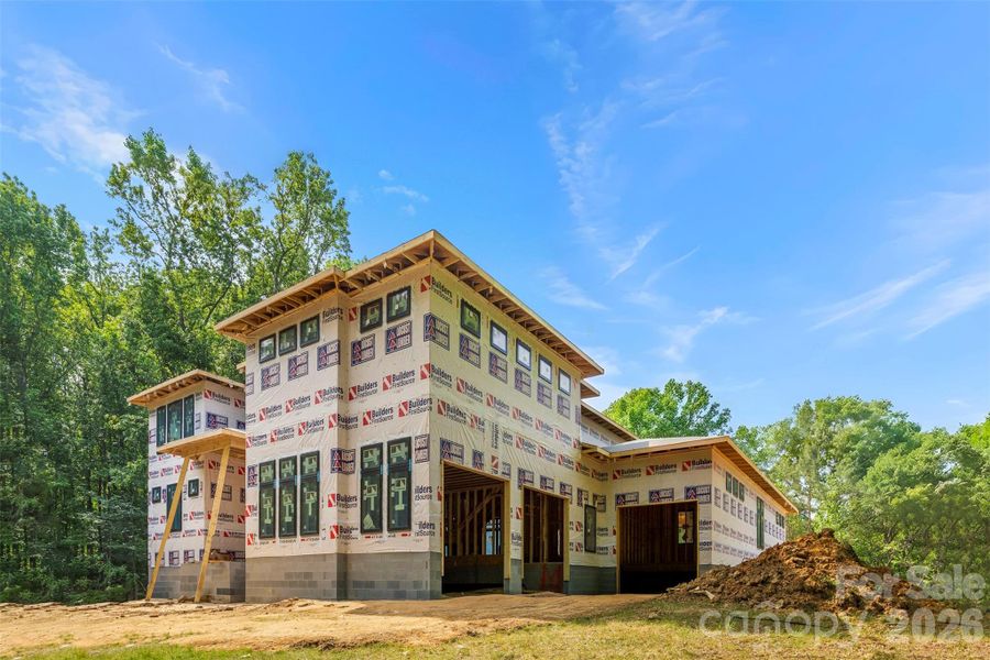 In-progress construction of a new home in , Charlotte, NC (Image 8).