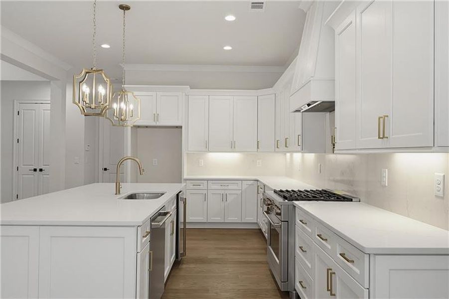 Furnished interior view inside a new home in , Newnan (Image 15).