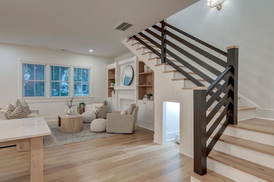 Furnished interior view inside a new home in , Mount Pleasant (Image 36).