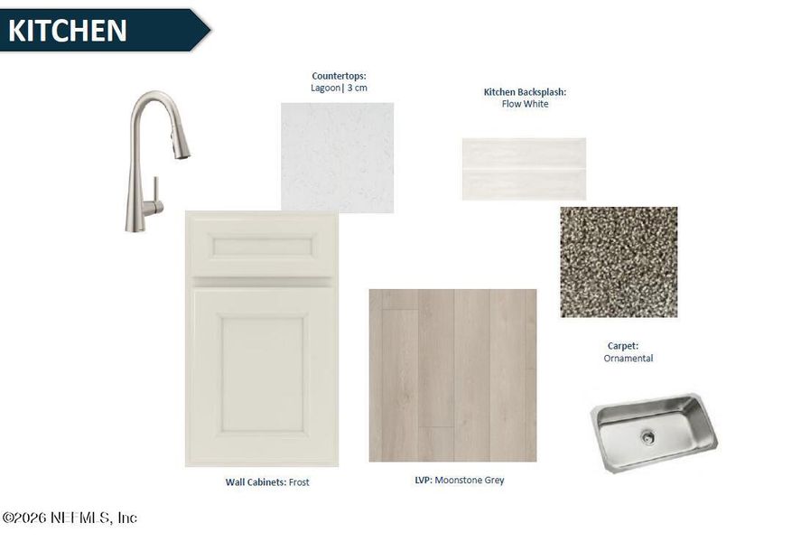 Sample of building materials used in homes in Seminole Palms, Palm Coast (Image 25).