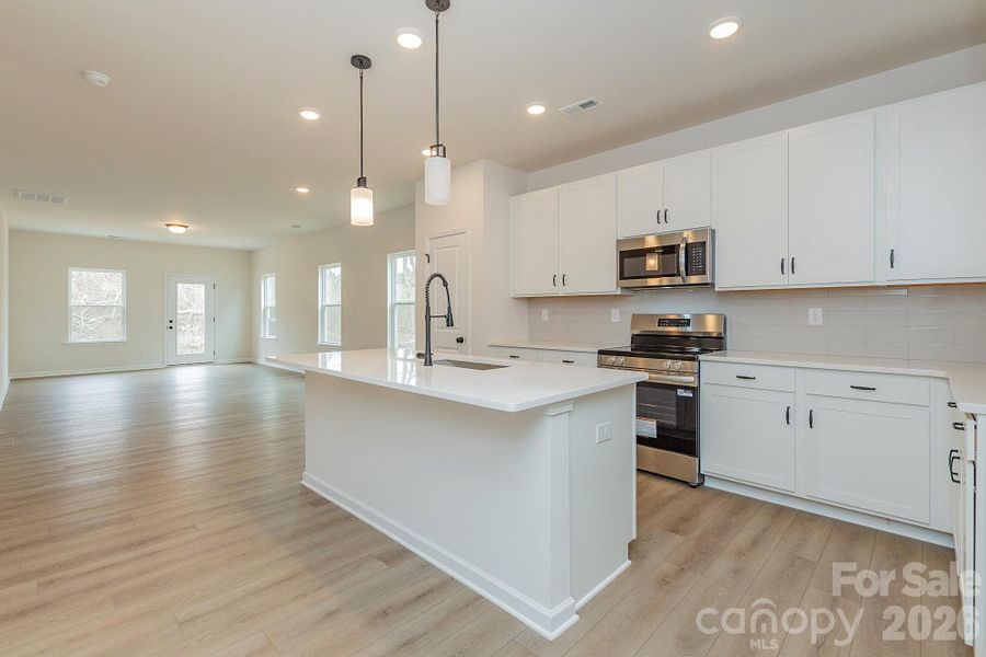 Furnished interior view inside a new home in Winecoff, Salisbury (Image 11).