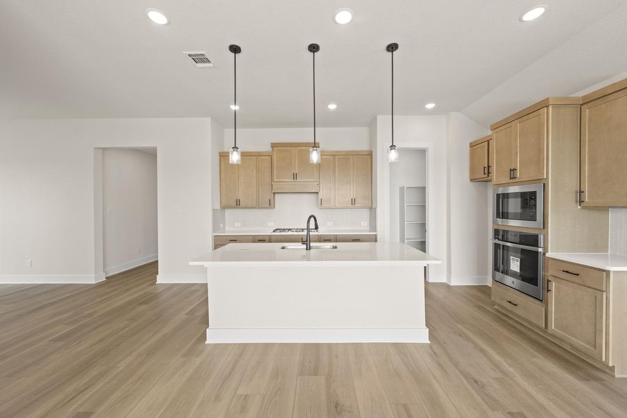 Furnished interior view inside a new home in Treeline, Justin (Image 6).