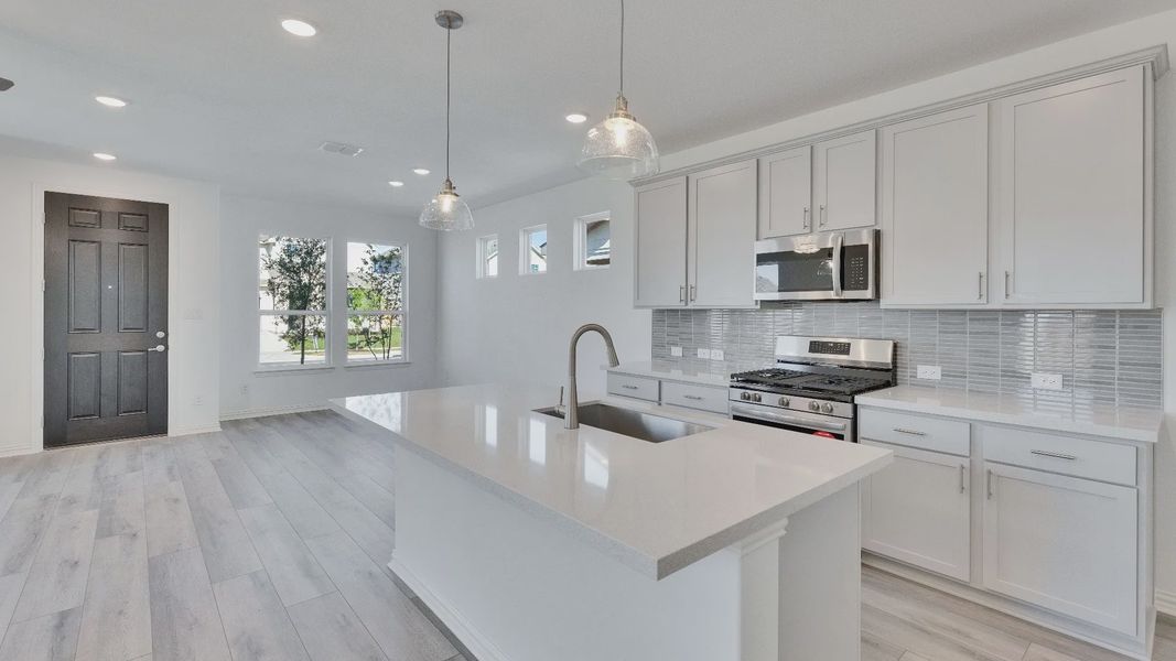 Furnished interior view inside a new home in Spring Creek, Taylor (Image 8).