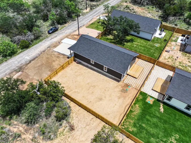 Aerial view of property and surrounding area