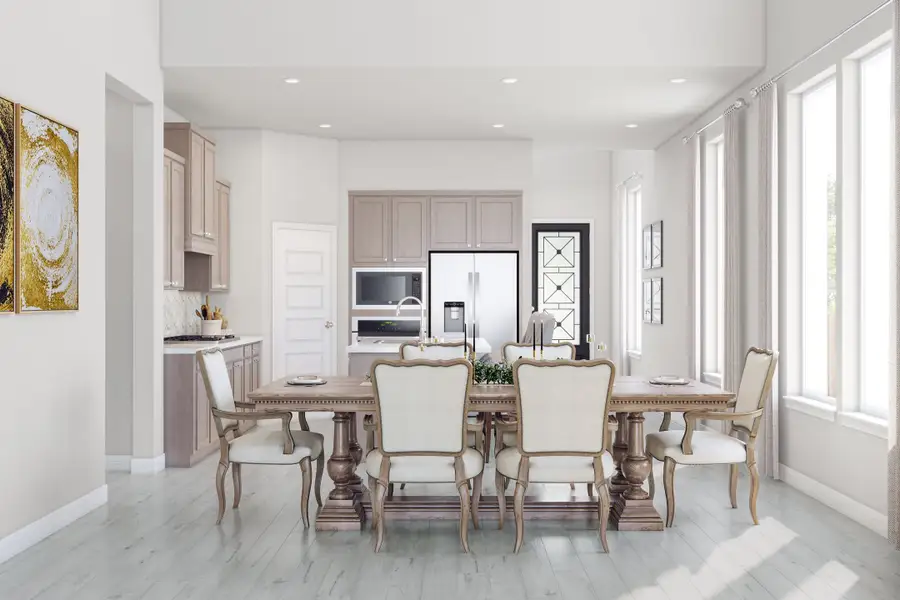 Furnished interior view inside a new home in Trillium, Richmond (Image 4). Furnished interior view inside a new home in Trillium, Richmond (Image 4).