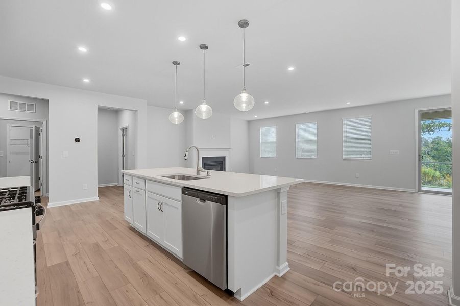 Furnished interior view inside a new home in Waxhaw Landing, Monroe (Image 9). Furnished interior view inside a new home in Waxhaw Landing, Monroe (Image 9).