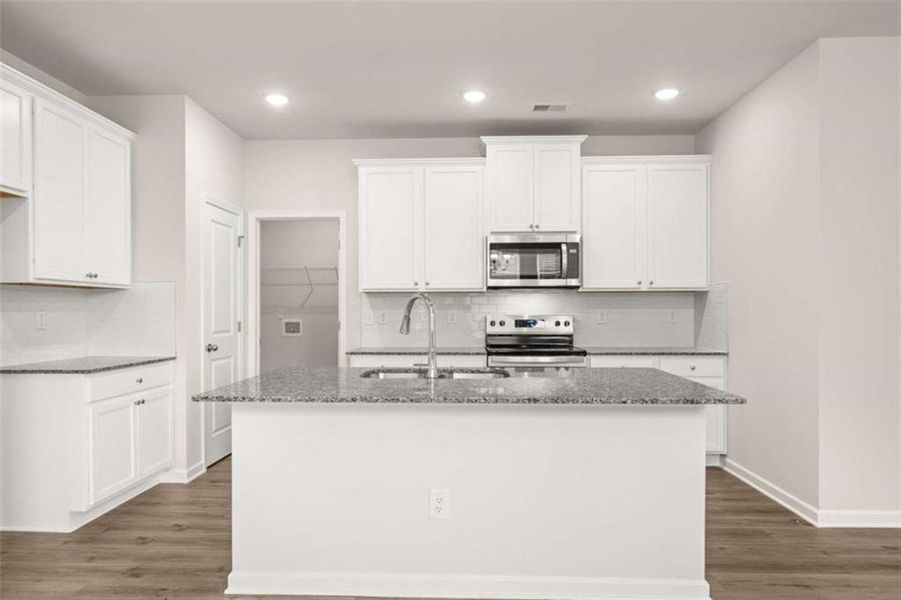 Furnished interior view inside a new home in The Retreat at Walden Park, Jonesboro (Image 3).
