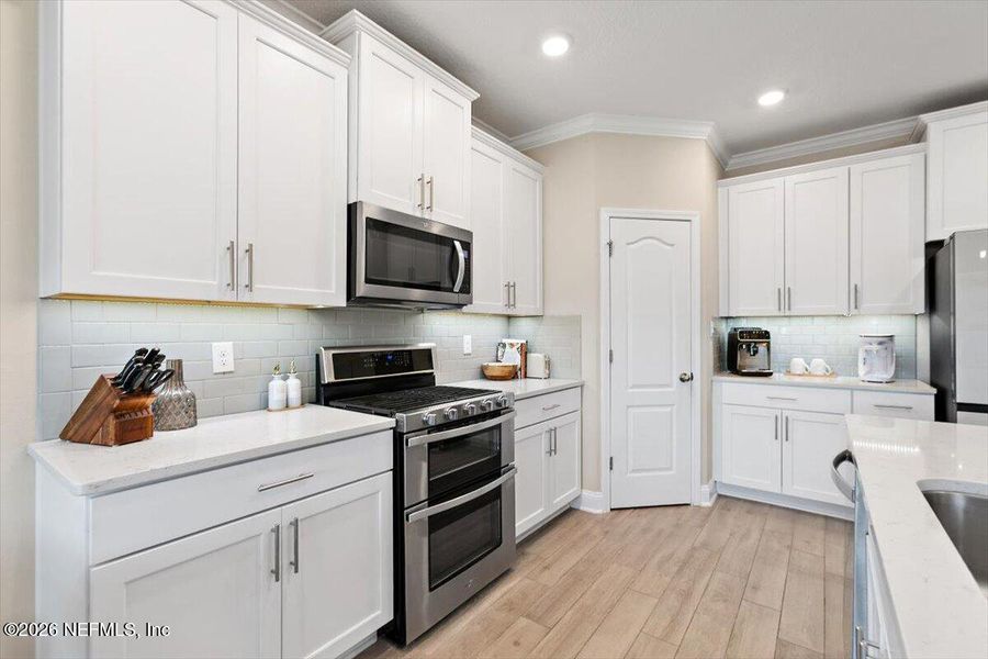 Furnished interior view inside a new home in Dorado at Entrada, St. Augustine (Image 27).