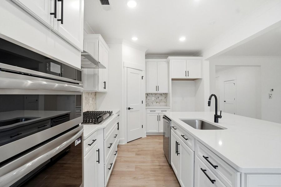 Furnished interior view inside a new home in Villas at Prestwick, Mooresville (Image 8).