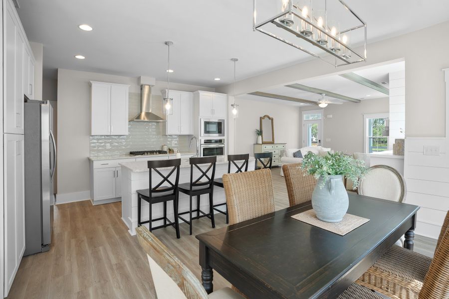 Furnished interior view inside a new home in Osprey Landing, Southport (Image 14).