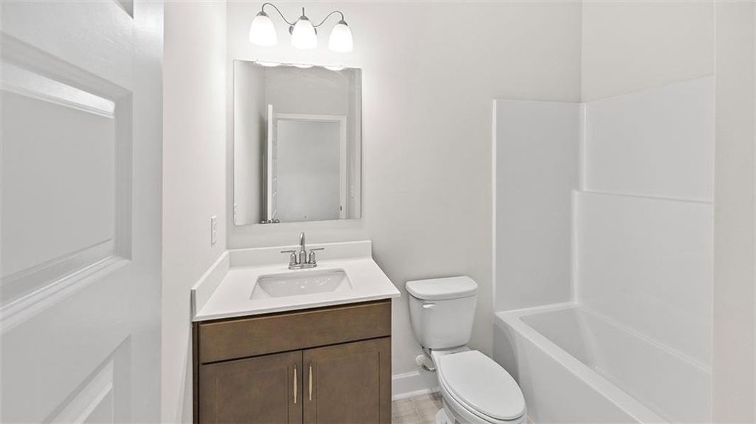 Furnished interior view inside a new home in Evergreen Crossing, Locust Grove (Image 11).