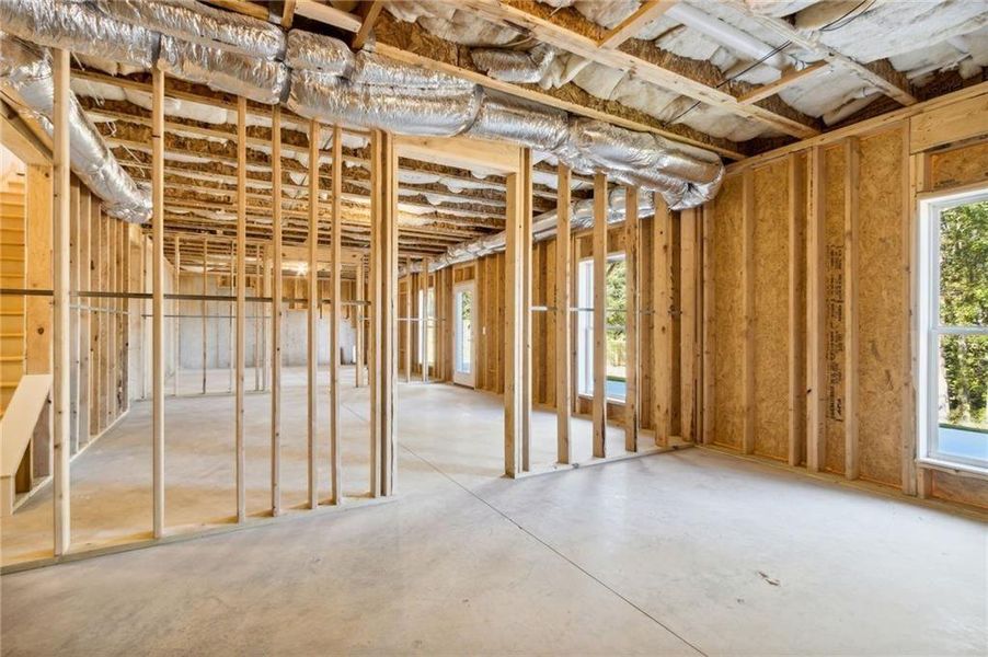 In-progress construction of a new home in , Buford, GA (Image 62). In-progress construction of a new home in , Buford, GA (Image 62).