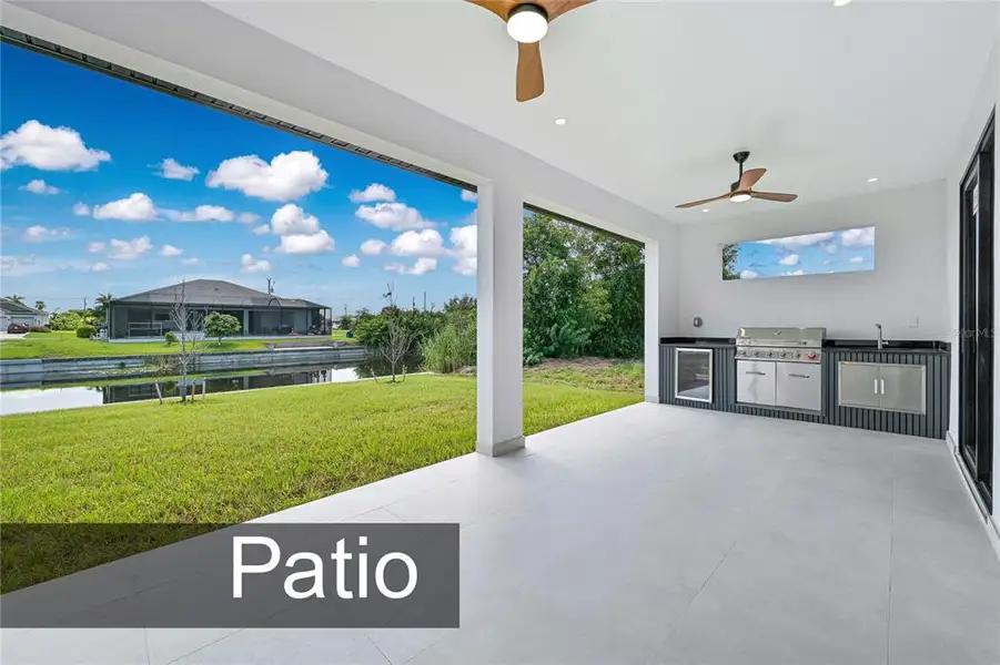 Exterior details and patio area of a home in , Cape Coral (Image 21). Exterior details and patio area of a home in , Cape Coral (Image 21).