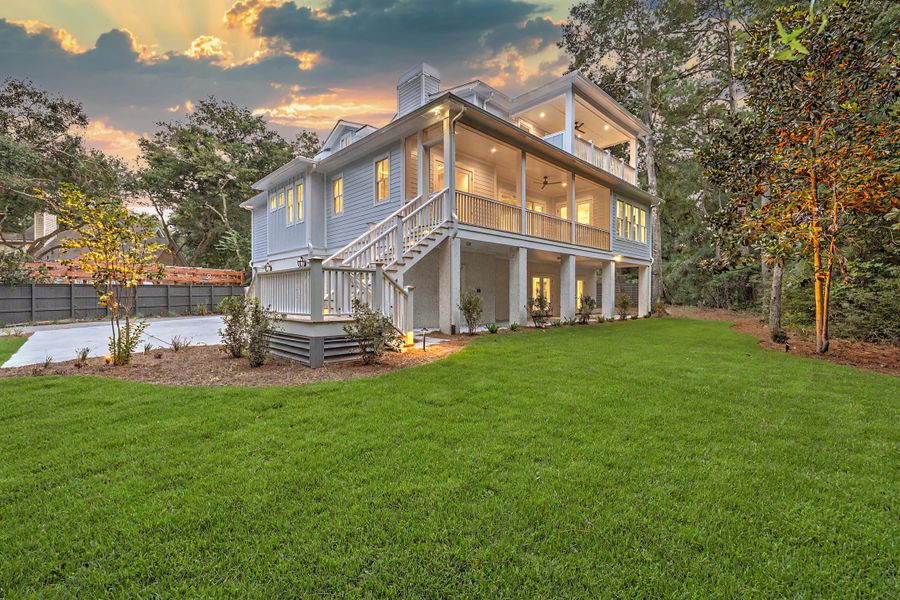 Exterior details and patio area of a home in , Mount Pleasant (Image 43).