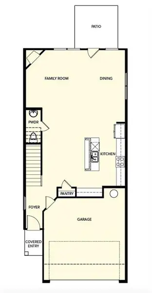 2D floor plan layout of this home in Somerset at Riverbrook, Gainesville, GA (Image 5). 2D floor plan layout of this home in Somerset at Riverbrook, Gainesville, GA (Image 5).