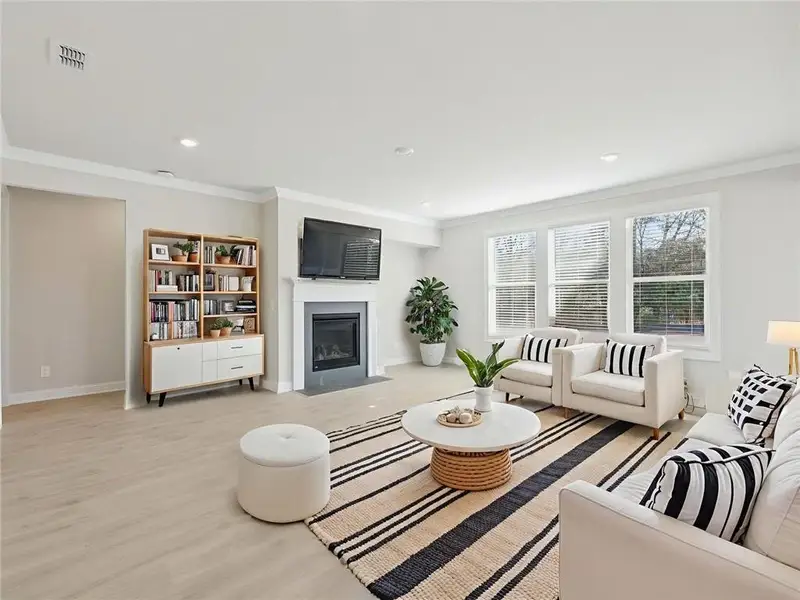 Furnished interior view inside a new home in River Pointe, Monroe (Image 4).
