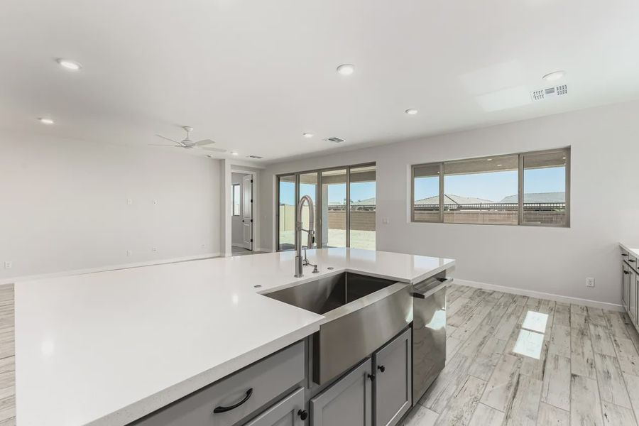 Furnished interior view inside a new home in Forté at Granite Vista, Waddell (Image 10).