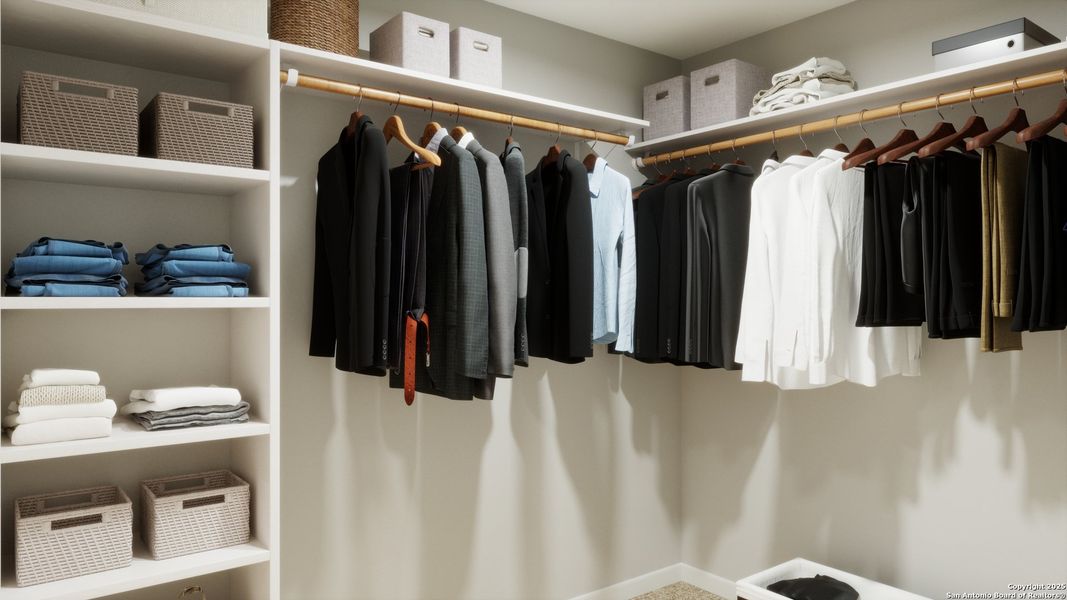 Furnished interior view inside a new home in Applewhite Meadows, San Antonio (Image 14). Furnished interior view inside a new home in Applewhite Meadows, San Antonio (Image 14).