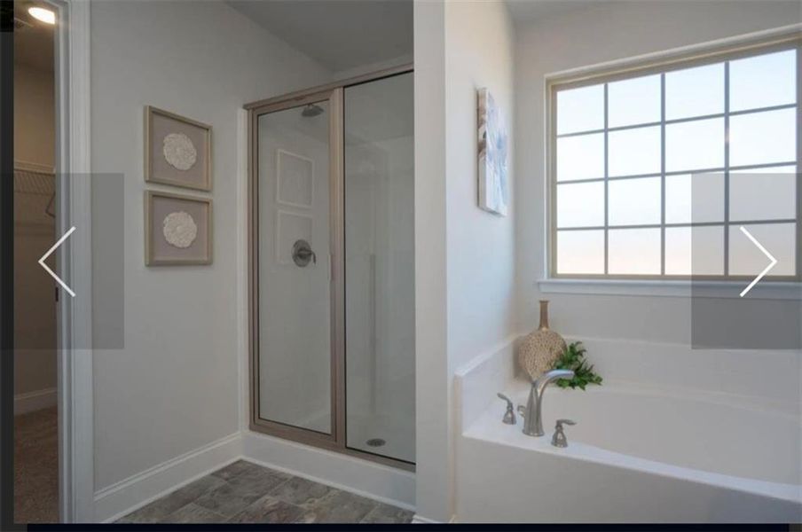 Furnished interior view inside a new home in Thunder Ridge, Dawsonville (Image 17).