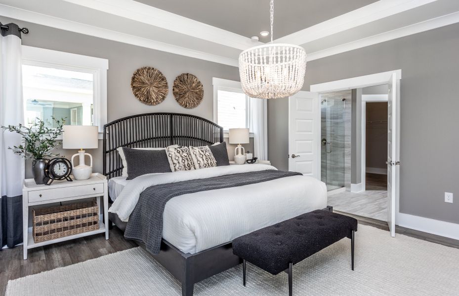 Representative furnished interior of a home built from the Roxbury by Pulte Homes in Brio, Knightdale (Image 10). Representative furnished interior of a home built from the Roxbury by Pulte Homes in Brio, Knightdale (Image 10).