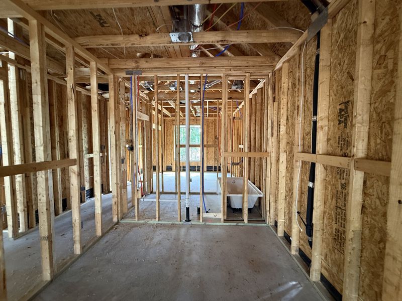 In-progress construction of a new home in Monarch Manor, Poolville, TX (Image 13).