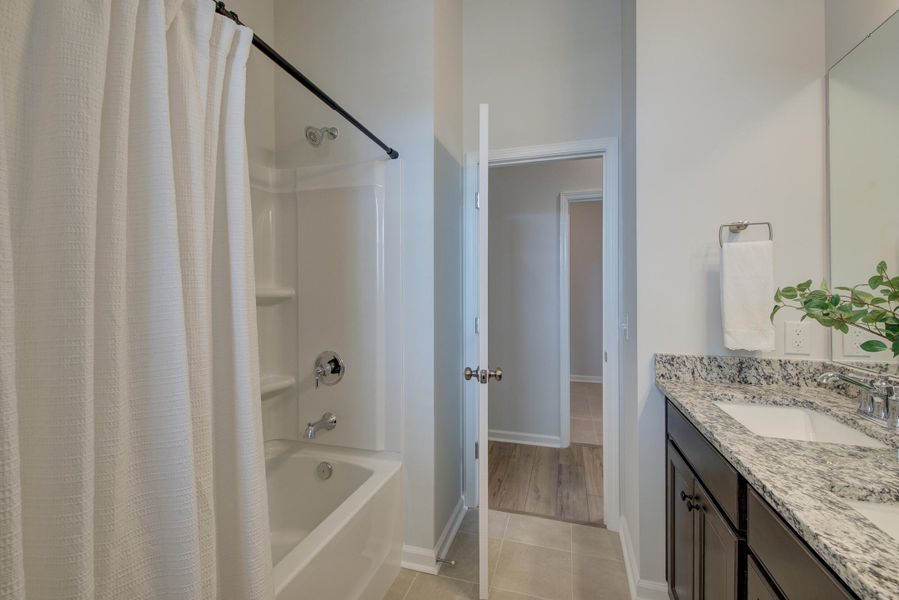 Furnished interior view inside a new home in , Charleston (Image 17).