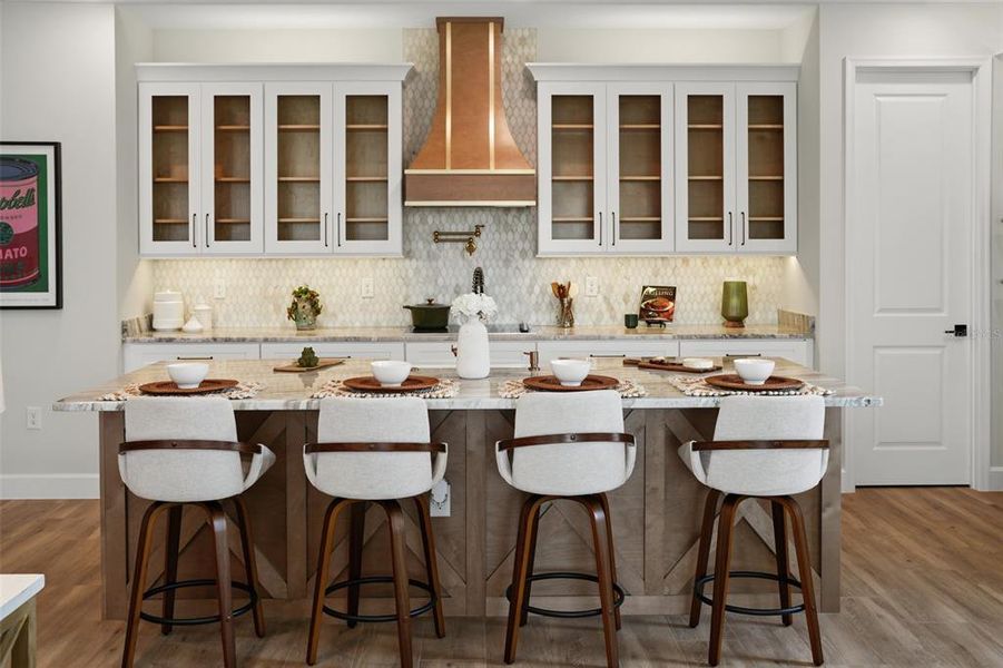 Furnished interior view inside a new home in , Sebring (Image 9).