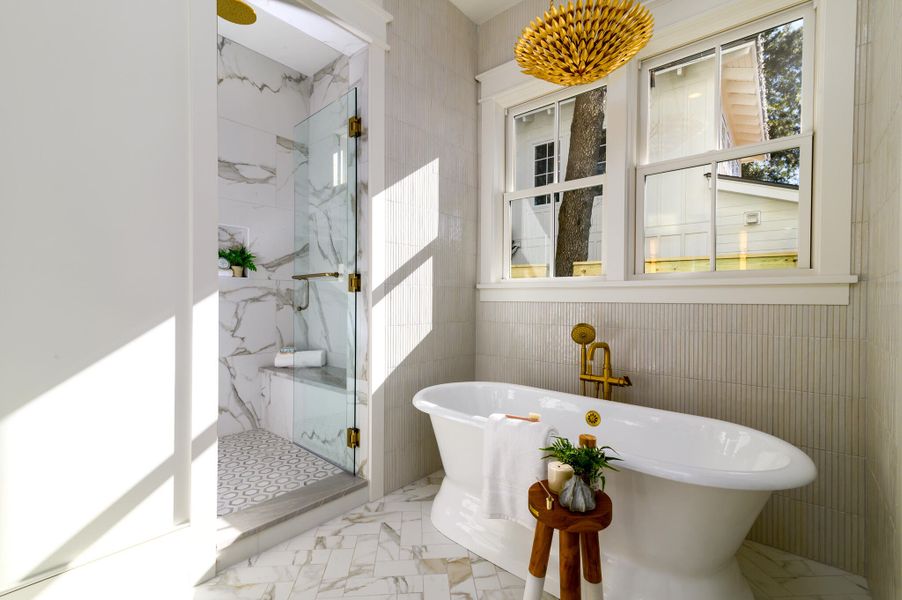 Furnished interior view inside a new home in , Mount Pleasant (Image 48).