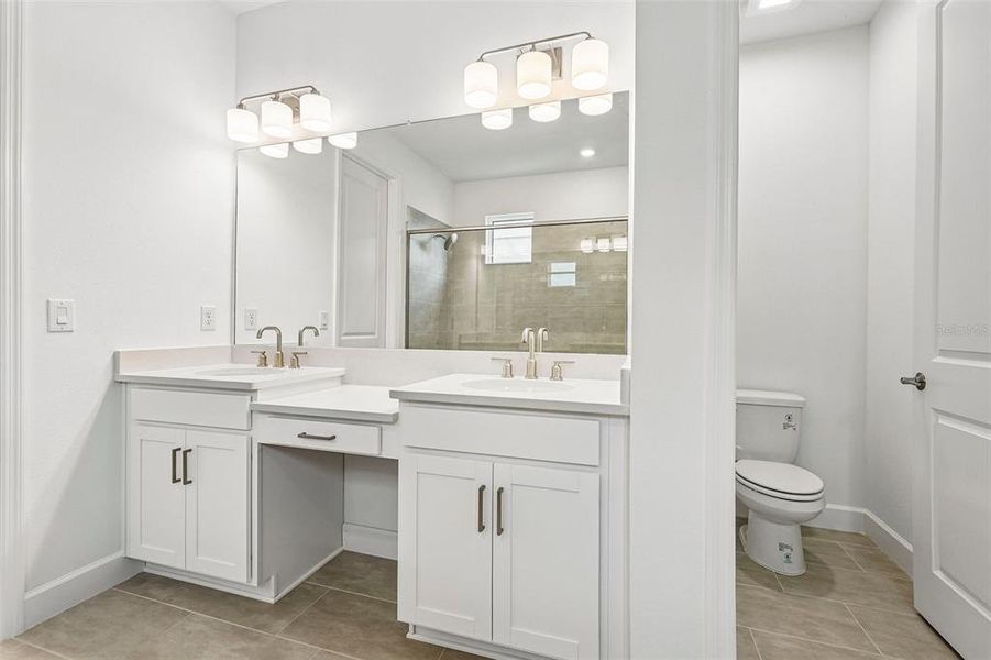 Furnished interior view inside a new home in Tiburon, Nokomis (Image 8).