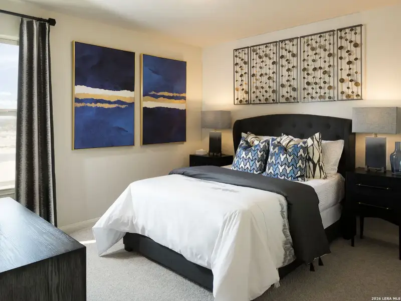 Furnished interior view inside a new home in , San Antonio (Image 6).