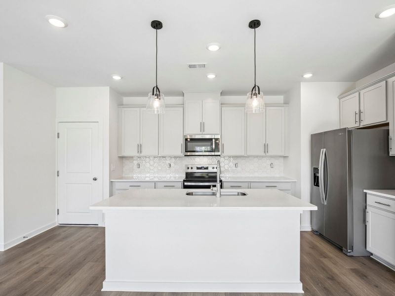 Furnished interior view inside a new home in Crestview - Ridge Series, Hermitage (Image 4).