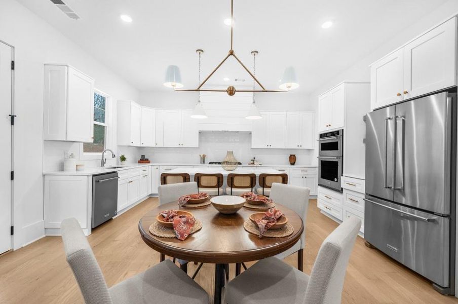 Furnished interior view inside a new home in , Canton (Image 14).