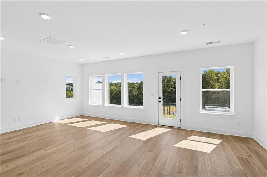 Spacious, unfurnished interior of a new home in Grandview Terrace, Canton (Image 11). Spacious, unfurnished interior of a new home in Grandview Terrace, Canton (Image 11).