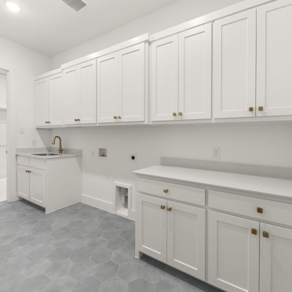 Furnished interior view inside a new home in Mosaic – 70′ Lots, Celina (Image 41).