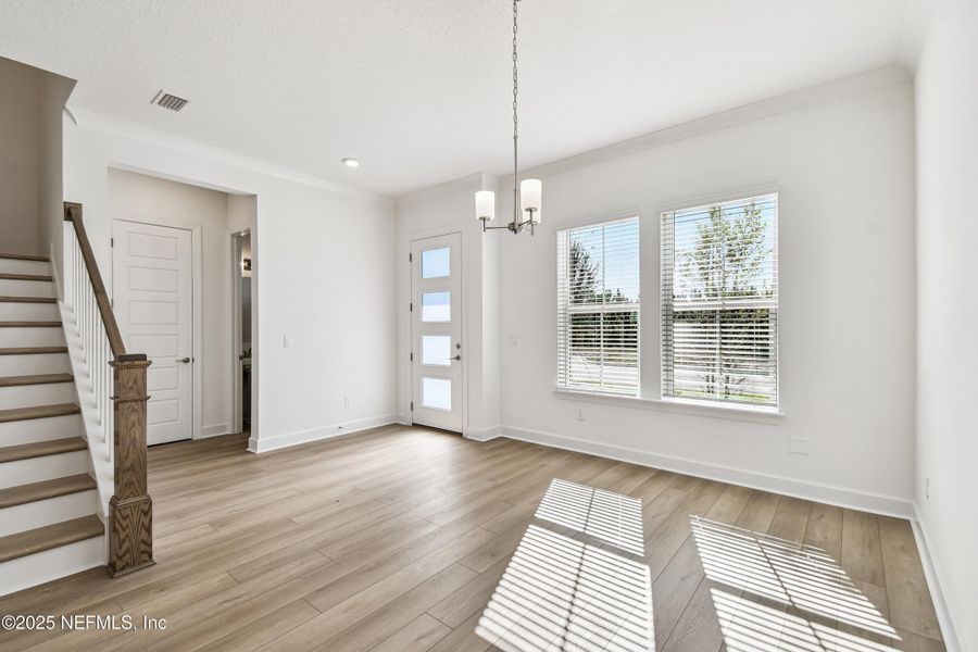 Spacious, unfurnished interior of a new home in Seven Pines 24' Rear Entry Townhomes, Jacksonville (Image 13).